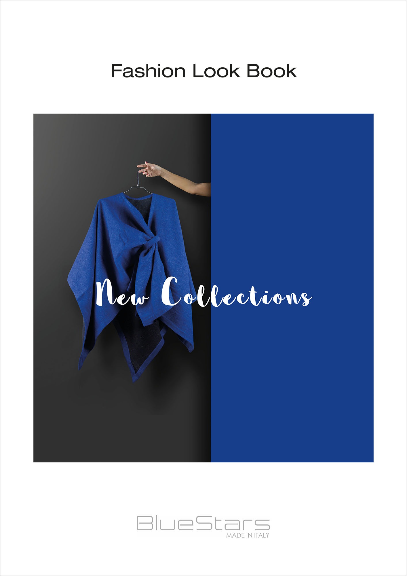 Hipix portfolio print adv Fashion Look Book Blue Stars immagine 1